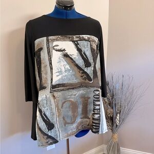 Fun tunic top in like-new condition!